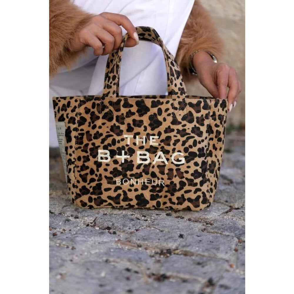 The B + Bag Bonheur Canvas Leopard - Bonheur çanta - görsel 2 | ZAINI