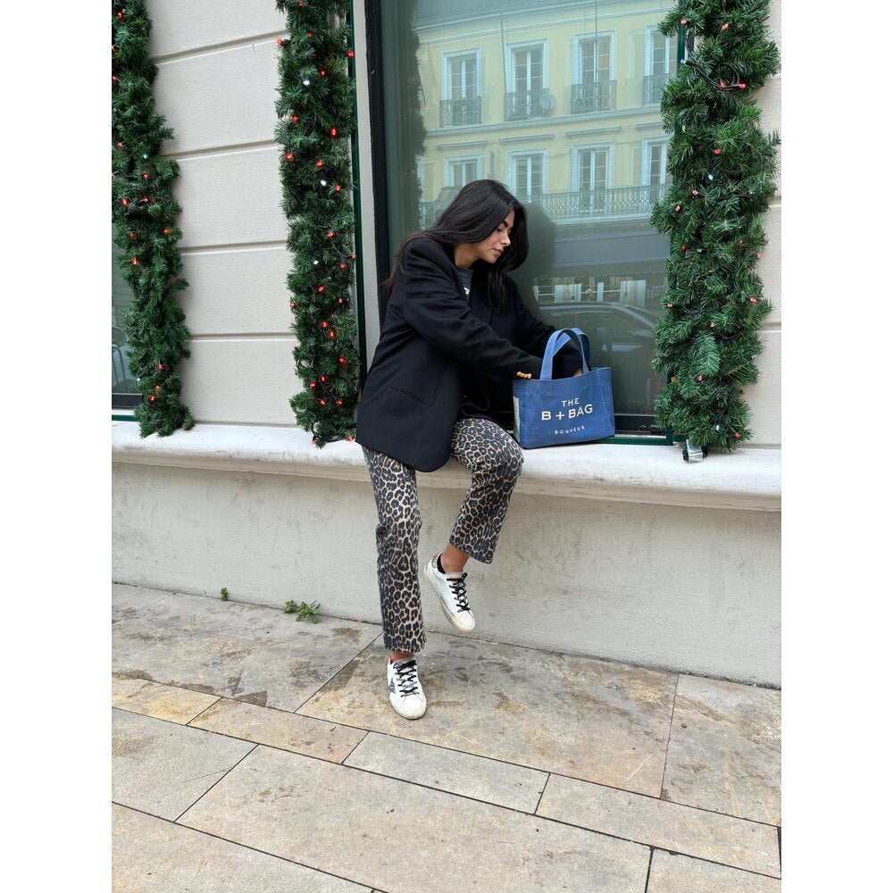 The B + Bag Bonheur Canvas Tote - Bonheur çanta - görsel 3 | ZAINI