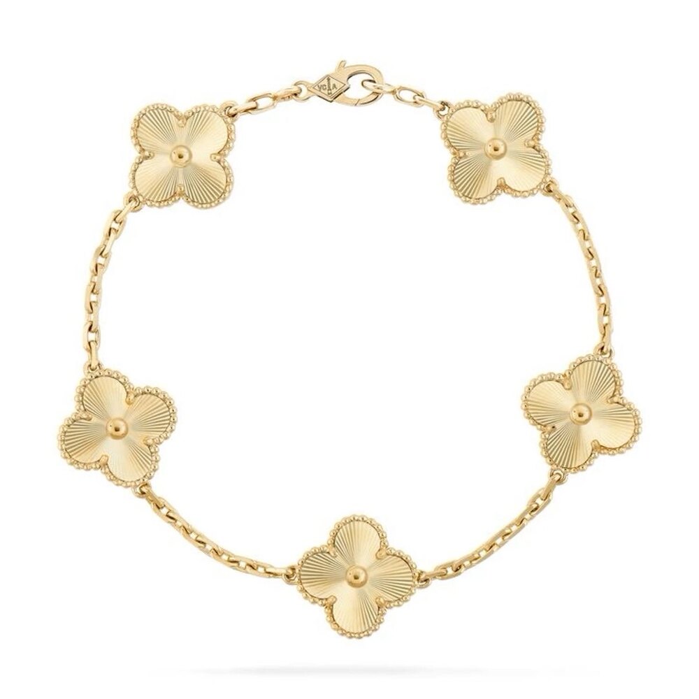 Van Cleef Bileklik Gold-Gold - Van Cleef & Arpels aksesuar - görsel 1 | ZAINI