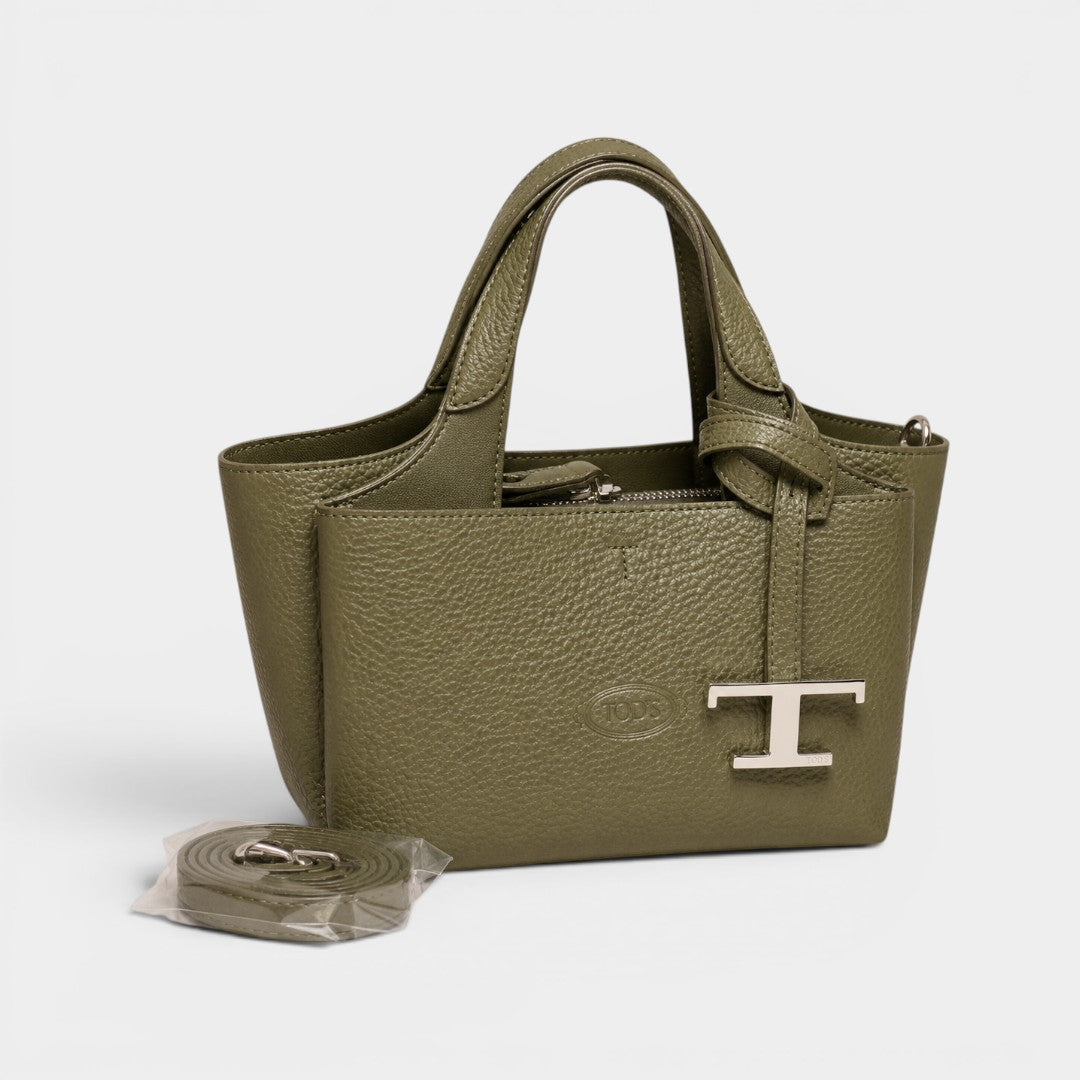 Tod's - Leather Micro Bag - Tod's çanta - görsel 4 | ZAINI
