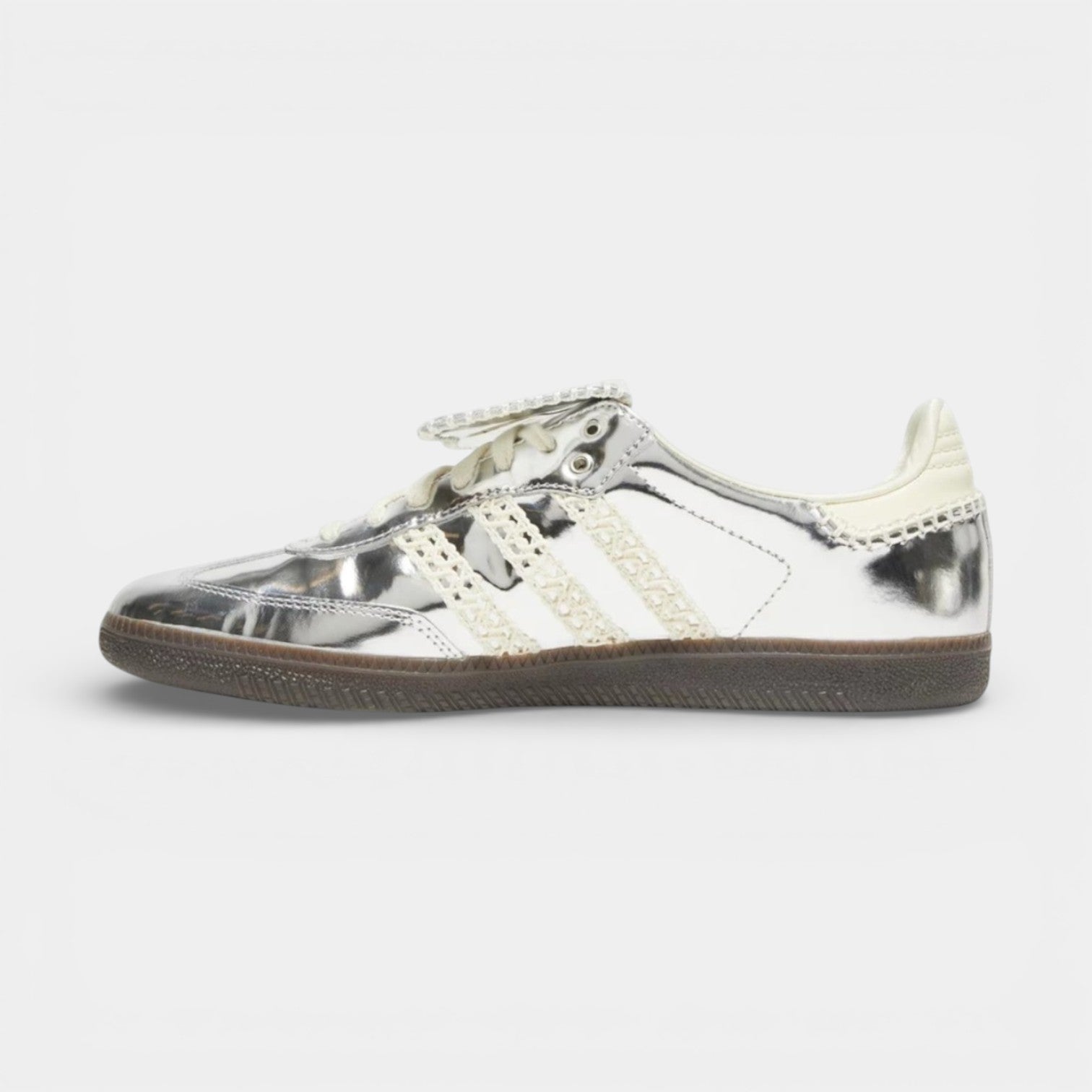 Wales Bonner x Adidas Samba Silver - Adidas ayakkabı - görsel 2 | ZAINI