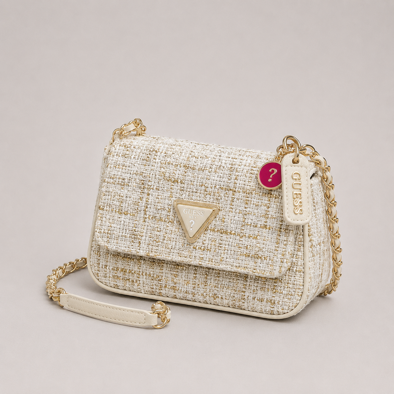 Guess - Emblem Shoulder Bag - Guess çanta - görsel 5 | ZAINI