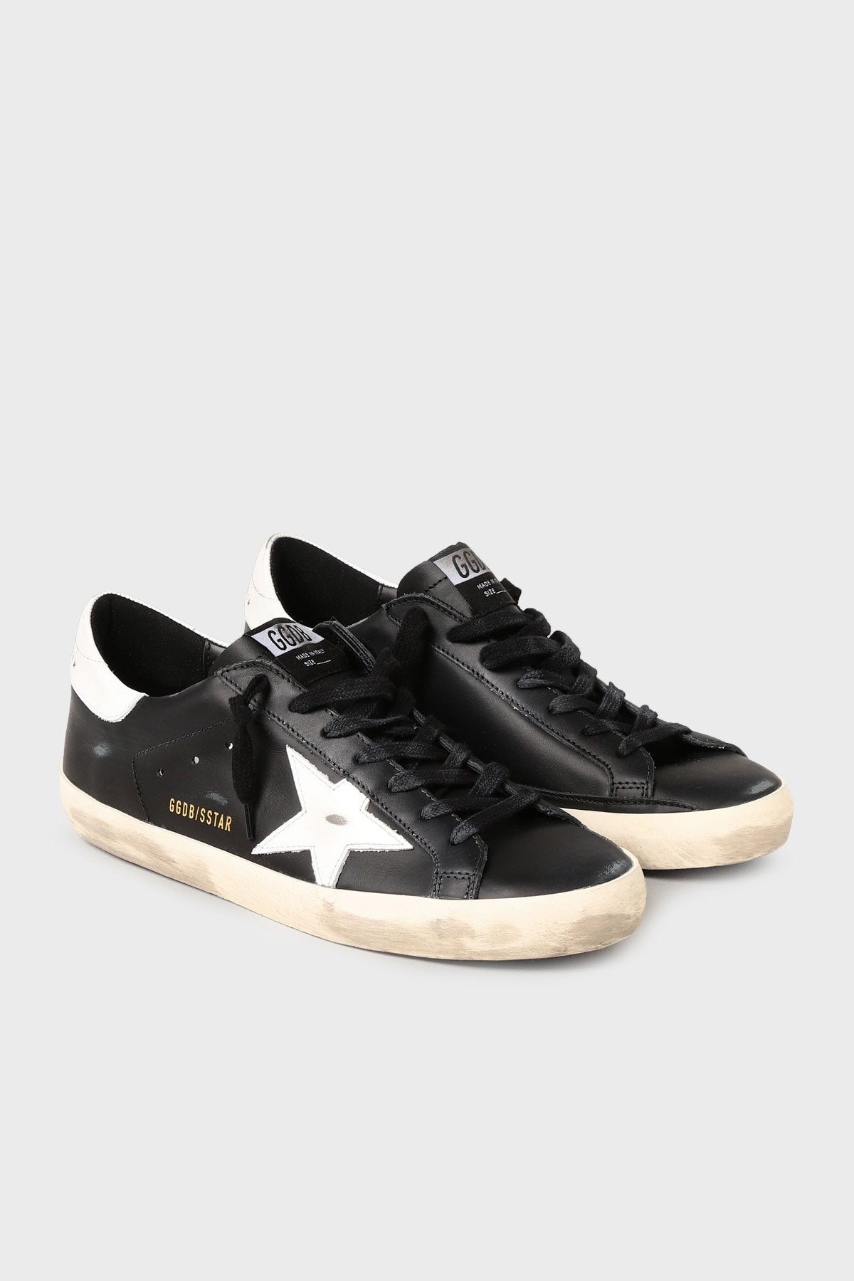Golden Goose Super-Star Black White - Golden Goose ayakkabı - görsel 2 | ZAINI