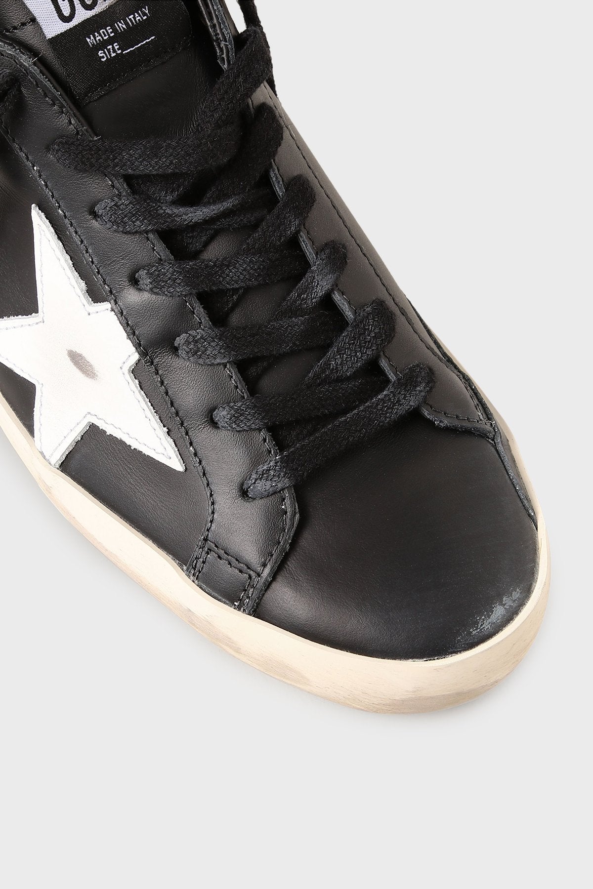 Golden Goose Super-Star Black White - Golden Goose ayakkabı - görsel 4 | ZAINI