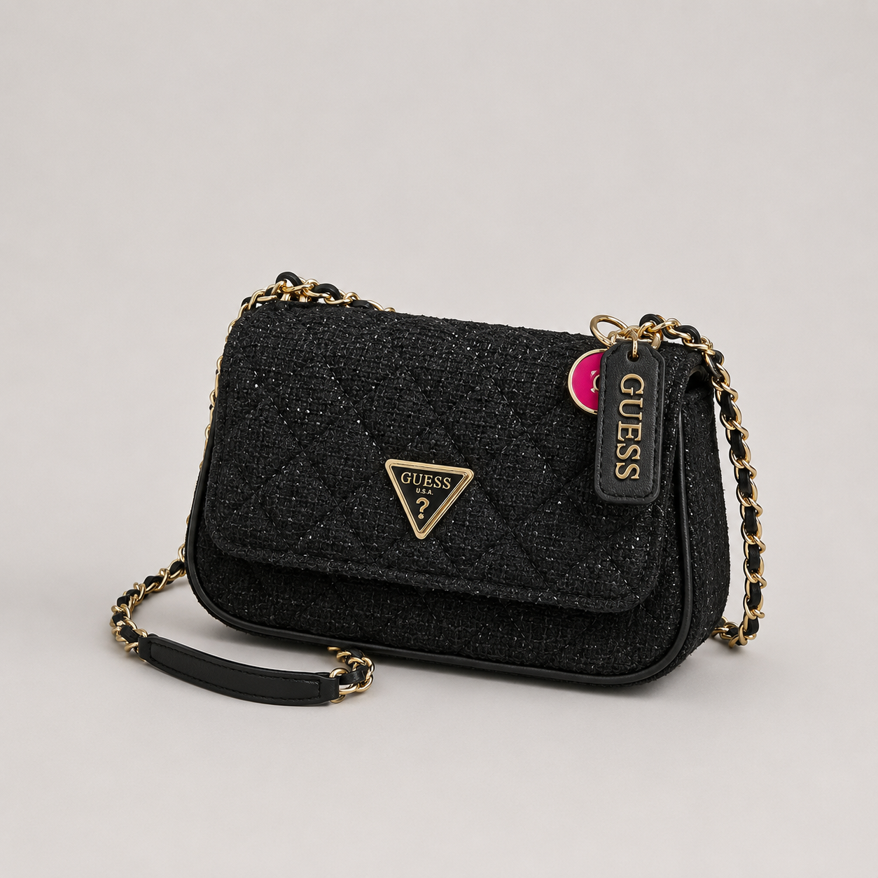 Guess - Emblem Shoulder Bag - Guess çanta - görsel 2 | ZAINI