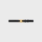 Celine Triomphe Belt in Natural Calfskin Black - Celine aksesuar - görsel 1 | ZAINI