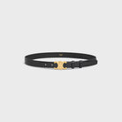 Celine Triomphe Belt in Natural Calfskin Black - Celine aksesuar - görsel 2 | ZAINI