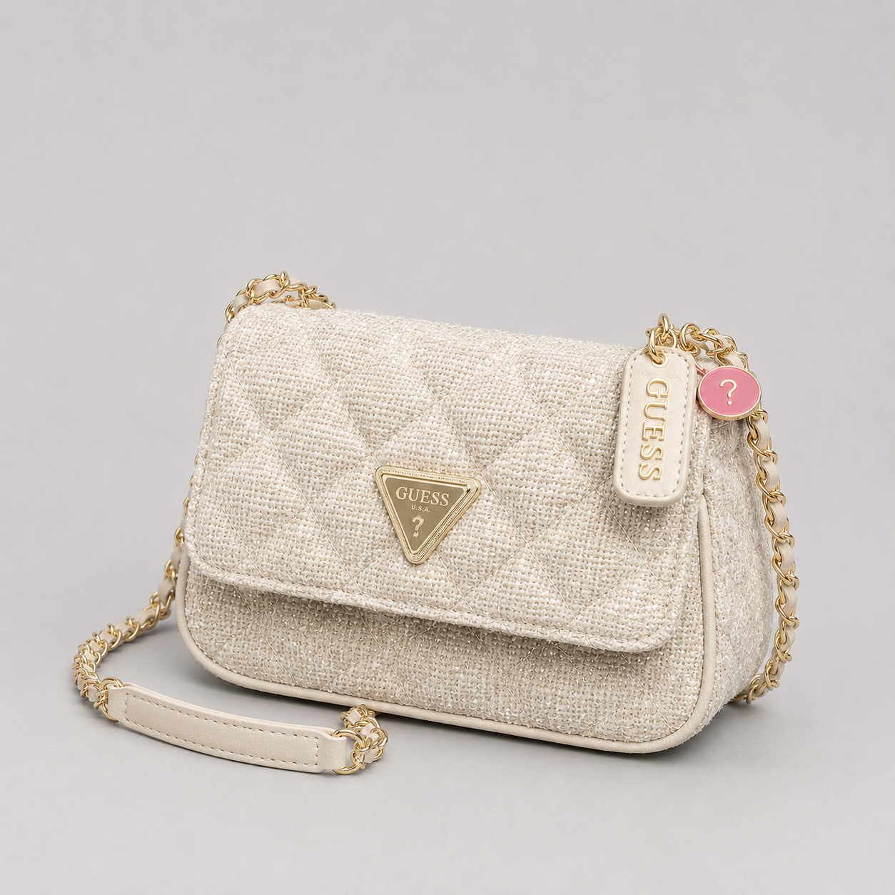 Guess - Emblem Shoulder Bag - Guess çanta - görsel 6 | ZAINI