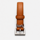 Saint Laurent Cassandre Thin Belt in Smooth Leather – Taba - Saint Laurent aksesuar - görsel 1 | ZAINI