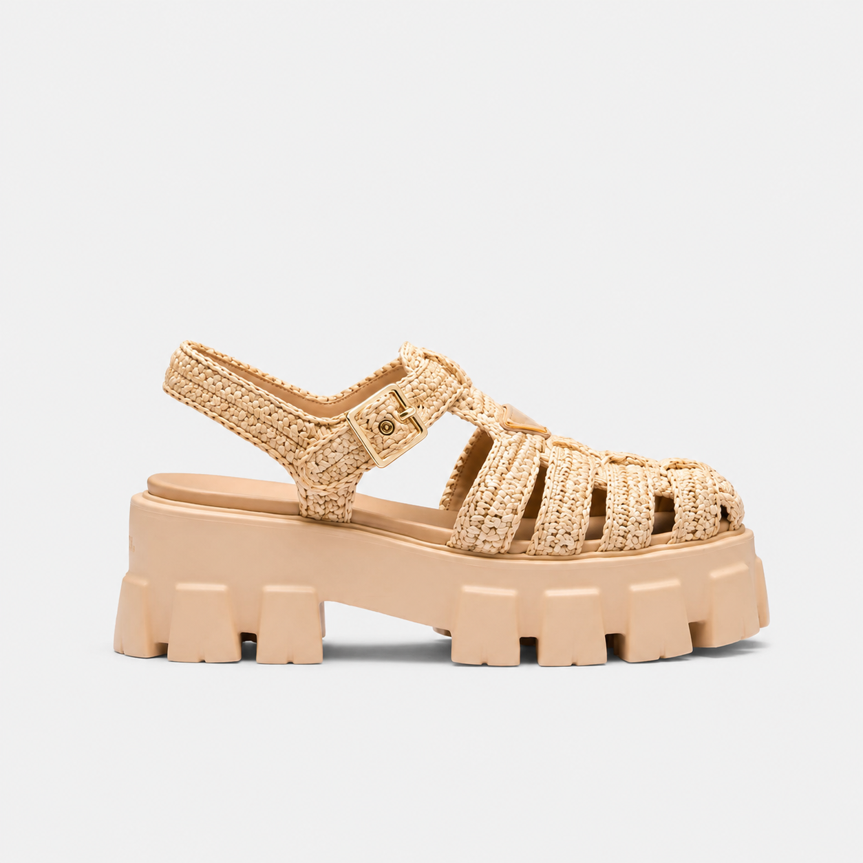 Prada Monolith Cage Sandals - Prada ayakkabı - görsel 1 | ZAINI