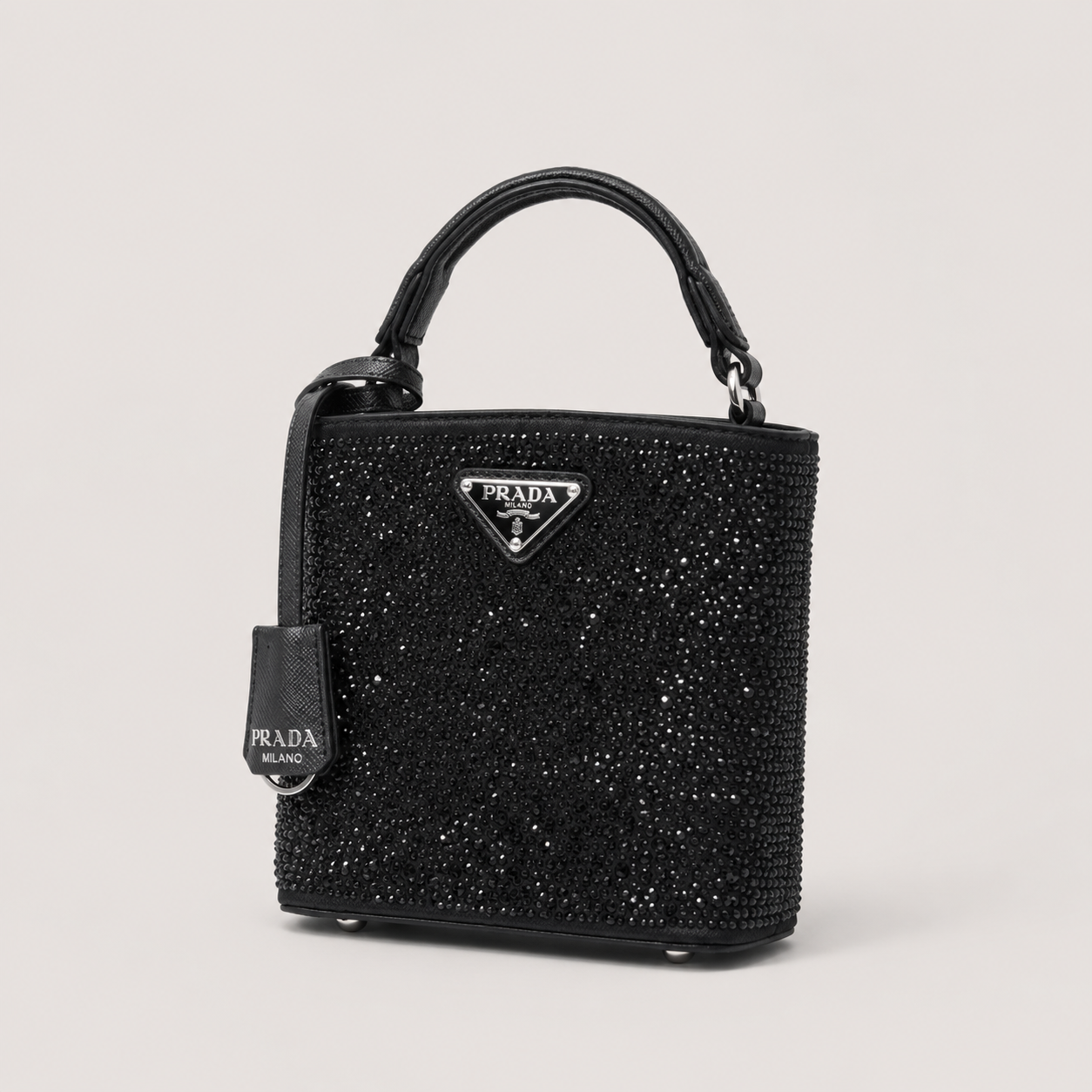 Prada Taşlı Kova - Prada çanta - görsel 1 | ZAINI