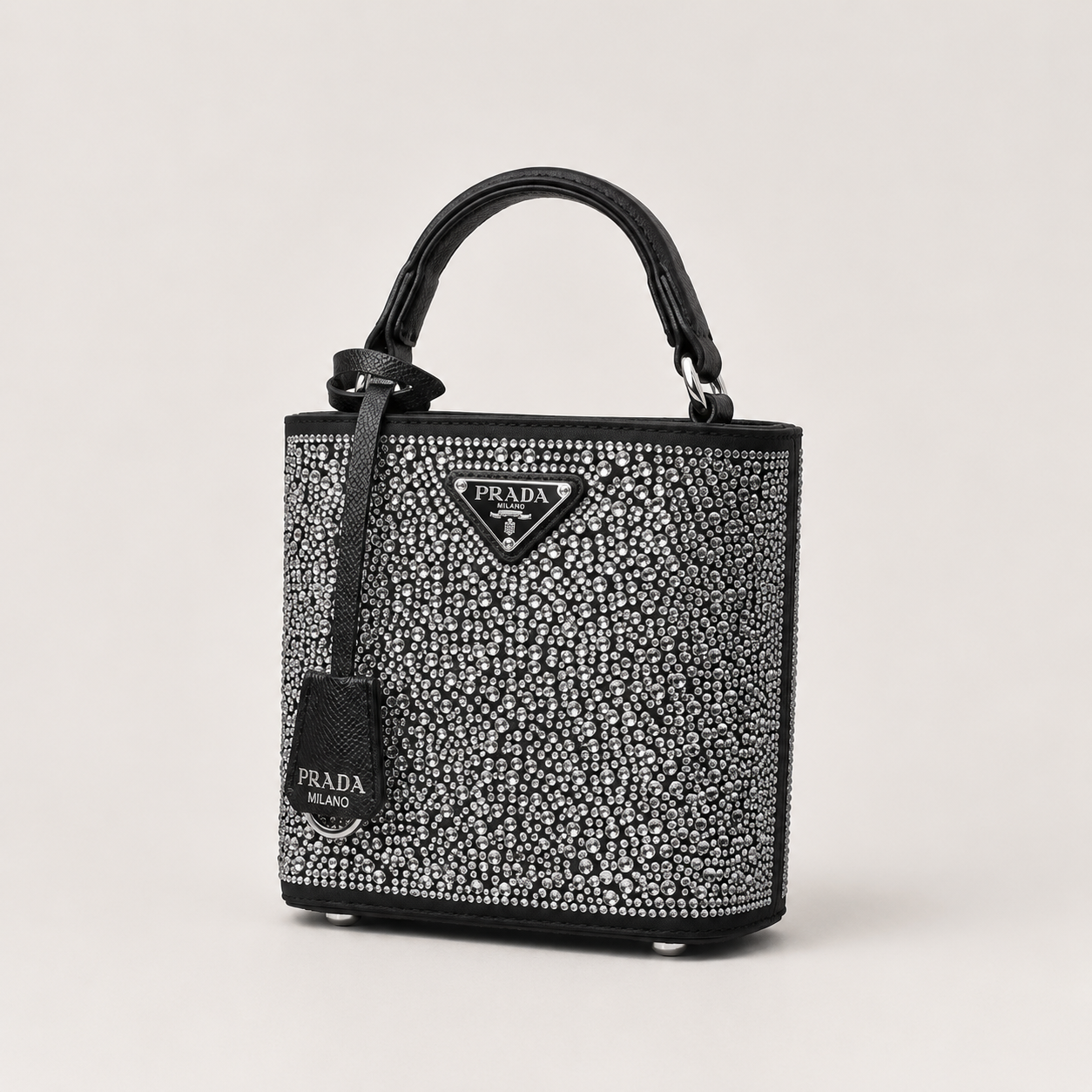 Prada Taşlı Kova - Prada çanta - görsel 3 | ZAINI