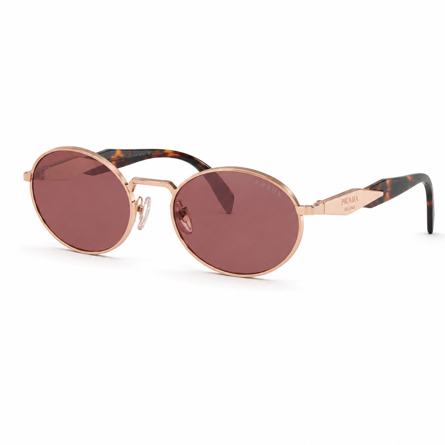 Prada PR 56ZS Soft Pink Leopard Güneş Gözlüğü - Prada gözlük - görsel 1 | ZAINI