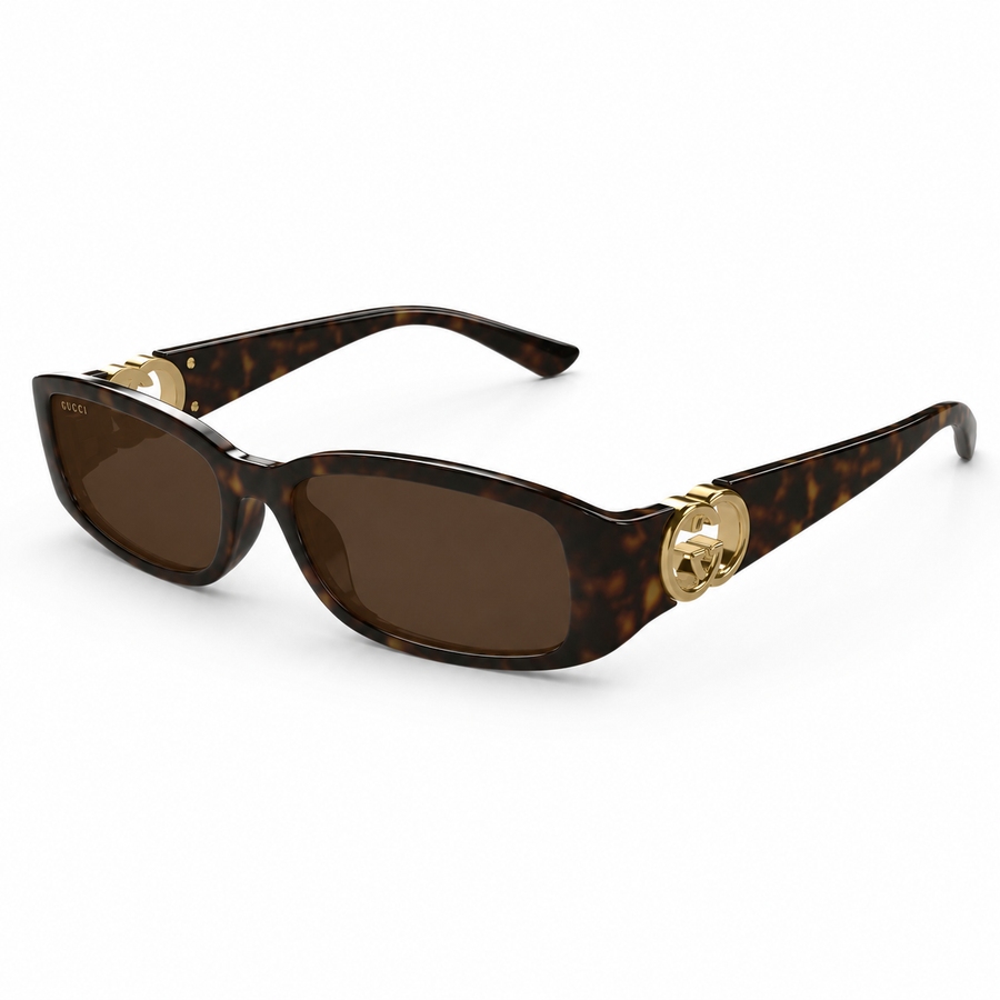 Gucci GG Leopard Brown Güneş Gözlüğü - Gucci gözlük - görsel 1 | ZAINI