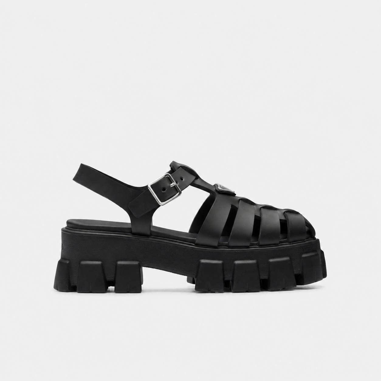 Prada Monolith Cage Sandals 'Black' - Prada ayakkabı - görsel 1 | ZAINI