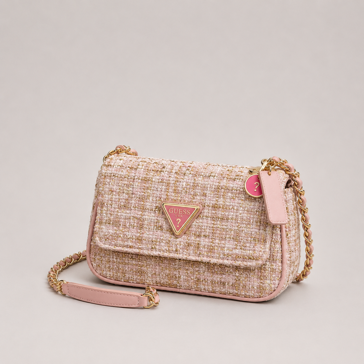 Guess - Emblem Shoulder Bag - Guess çanta - görsel 4 | ZAINI