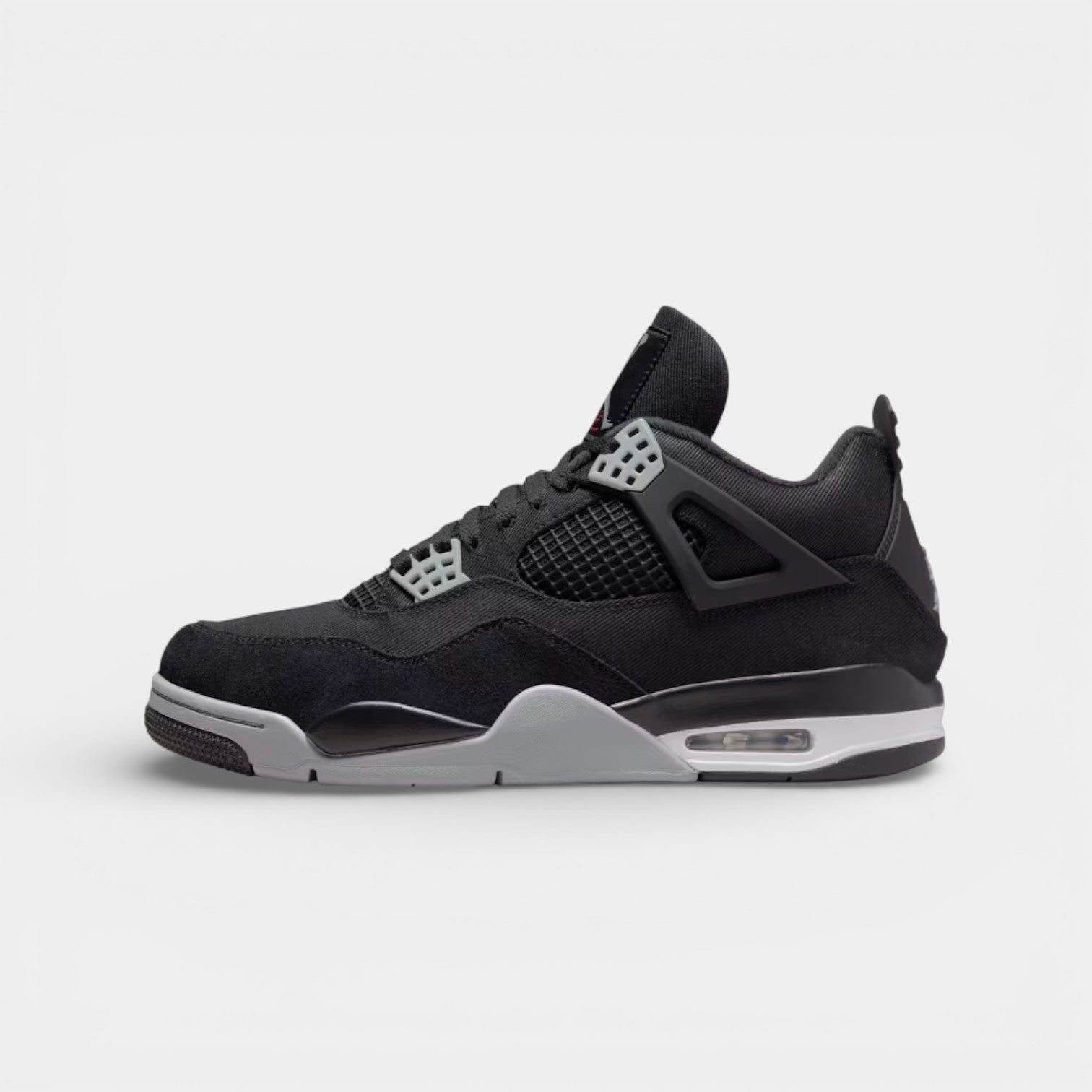 Nike Jordan Retro 4 Black Canvas - Nike ayakkabı - görsel 2 | ZAINI