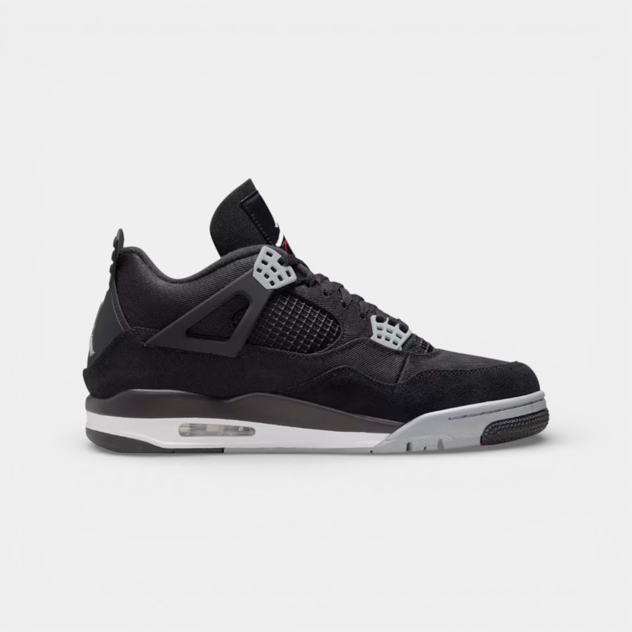 Nike Jordan Retro 4 Black Canvas - Nike ayakkabı - görsel 1 | ZAINI