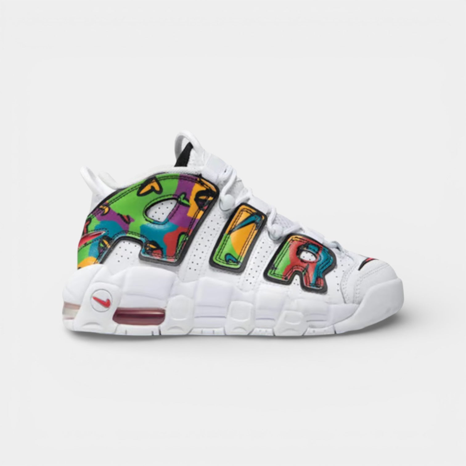 Nike Air More Uptempo Peace Love White/Multicolor - Nike ayakkabı - görsel 1 | ZAINI