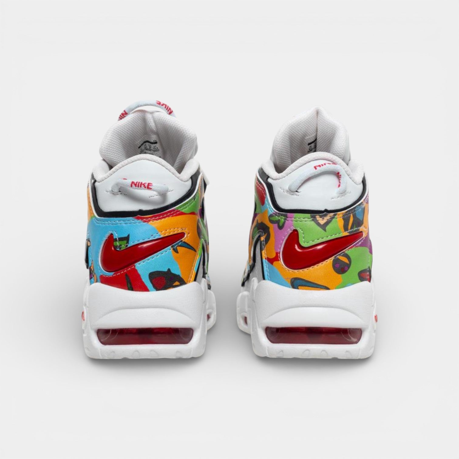 Nike Air More Uptempo Peace Love White/Multicolor - Nike ayakkabı - görsel 4 | ZAINI