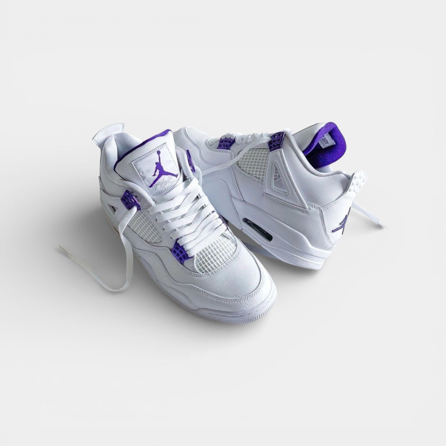 Nike Air Jordan Retro 4 Metallic Purple - Nike ayakkabı - görsel 3 | ZAINI