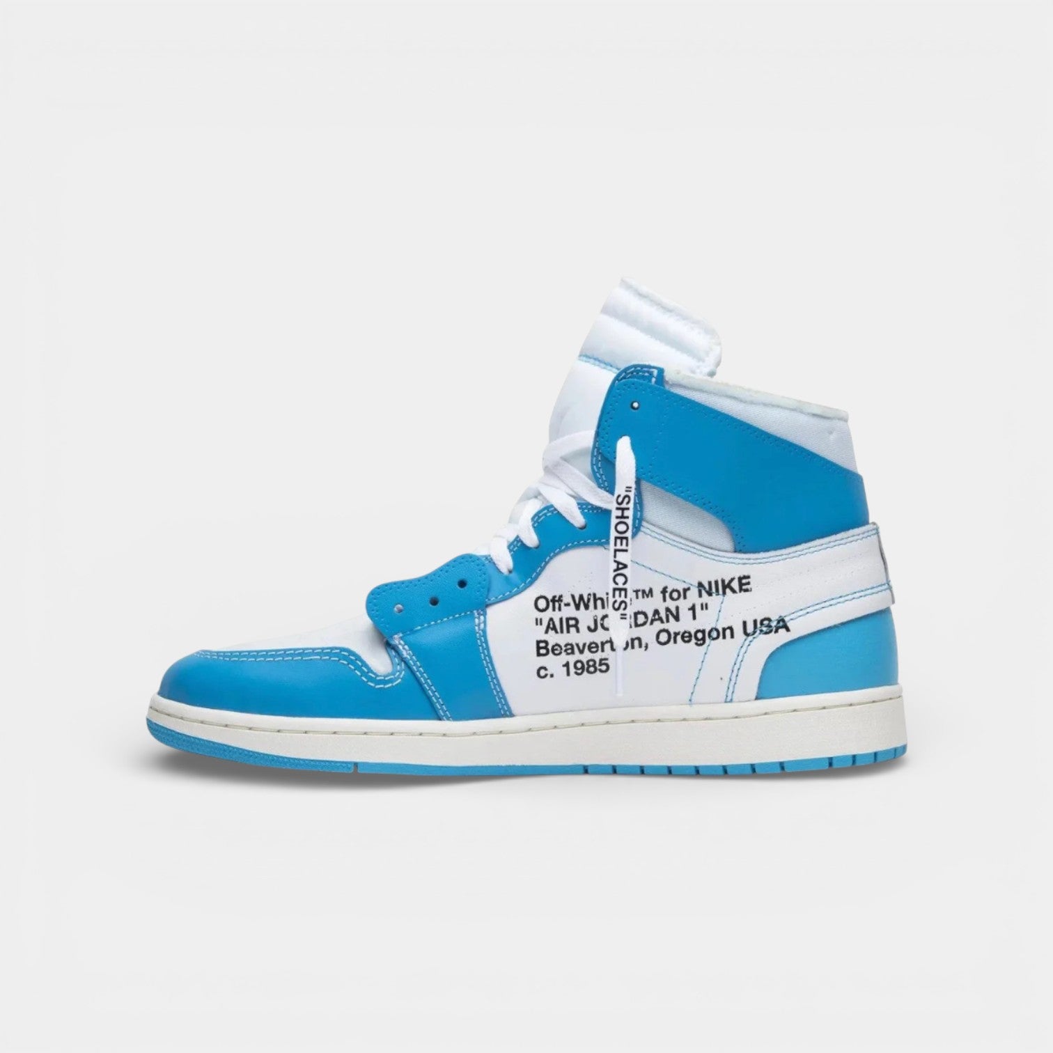 Nike Air Jordan 1 Retro High "Off-White - UNC" - Nike ayakkabı - görsel 2 | ZAINI