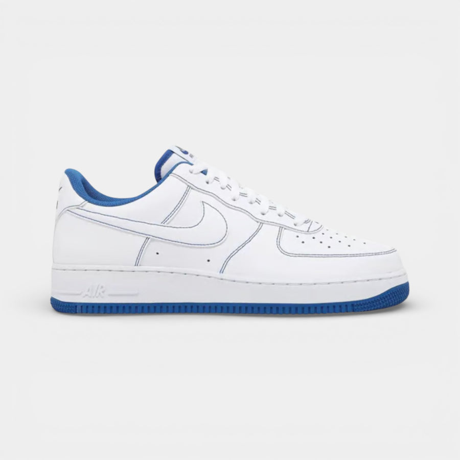 Nike Air Force 1 '07 Contrast Stitch White Navy - Nike ayakkabı - görsel 1 | ZAINI