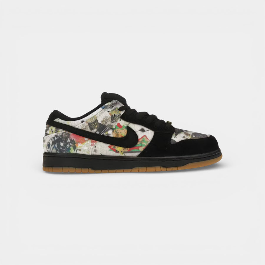 SUPREME X NIKE SB DUNK LOW “RAMMELLZEE” - Nike ayakkabı - görsel 1 | ZAINI