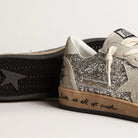 Golden Goose Silver Glitter Suede - Golden Goose ayakkabı - görsel 4 | ZAINI