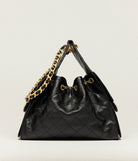 Chanel 25 Small Bag Grained Cowhide Leather and Gold Details Black - Chanel çanta - görsel 2 | ZAINI