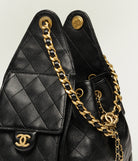 Chanel 25 Small Bag Grained Cowhide Leather and Gold Details Black - Chanel çanta - görsel 3 | ZAINI