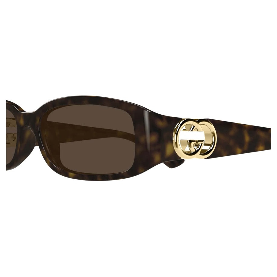 Gucci GG Leopard Brown Güneş Gözlüğü - Gucci gözlük - görsel 3 | ZAINI