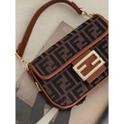 Fendi Baget Mini Bag Brown - Fendi çanta - görsel 3 | ZAINI