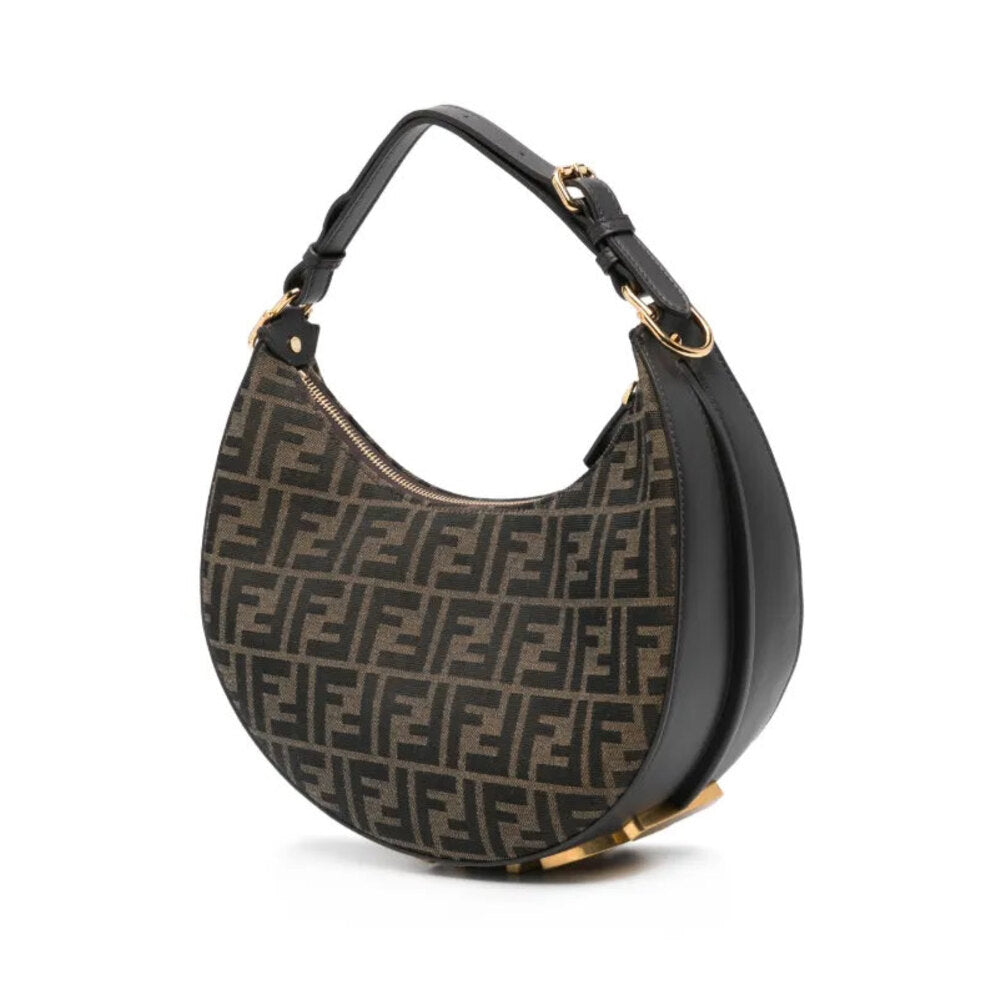 Fendi Fendigraphy Bag Brown Black - Fendi çanta - görsel 4 | ZAINI