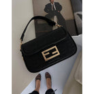 Fendi Baget Mini Bag Leather Black - Fendi çanta - görsel 4 | ZAINI