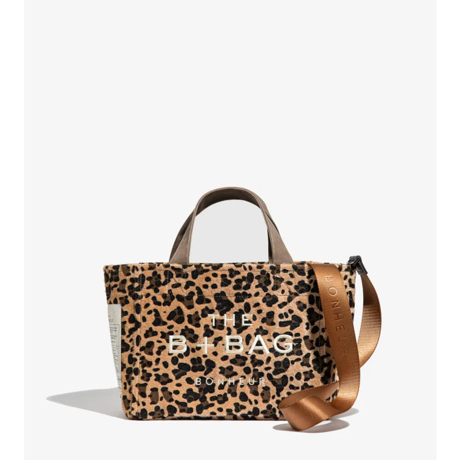 The B + Bag Bonheur Canvas Leopard - Bonheur çanta - görsel 1 | ZAINI