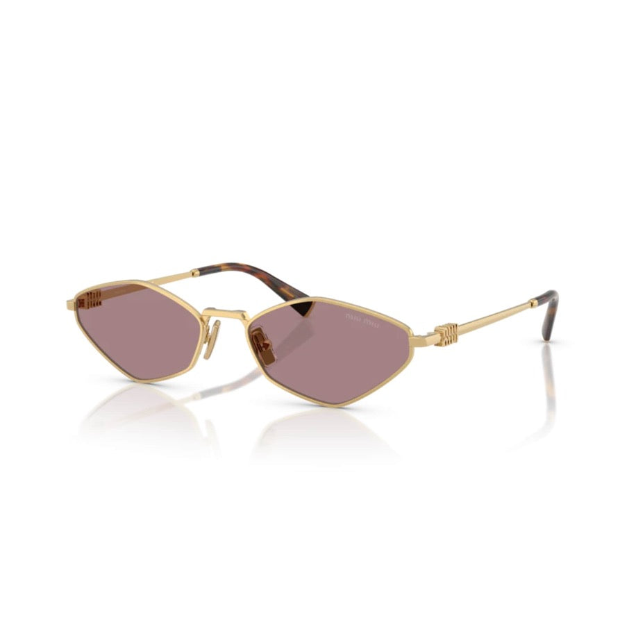 Miu Miu SMU 56ZS Brown Gold Gözlük - Miu Miu gözlük - görsel 4 | ZAINI