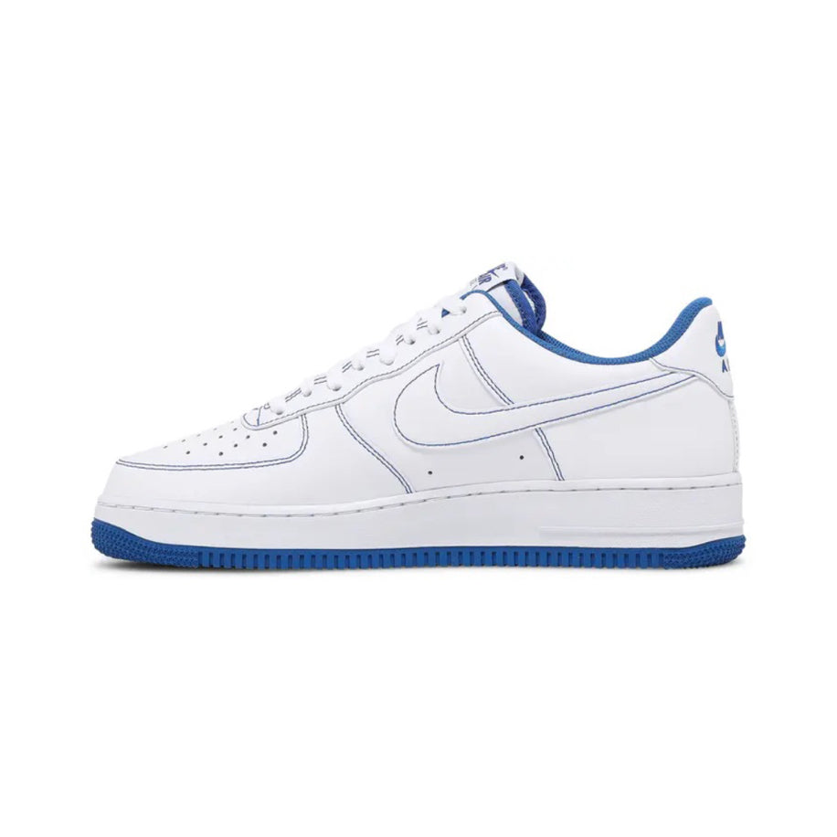 Nike Air Force 1 '07 'Contrast Stitch - White Game Royal' - Nike ayakkabı - görsel 2 | ZAINI