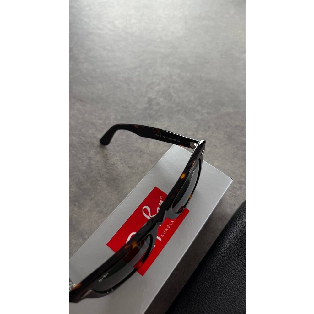 Ray-Ban Wayfarer Eğimli Unisex Leopard Güneş Gözlüğü - Ray-Ban gözlük - görsel 5 | ZAINI