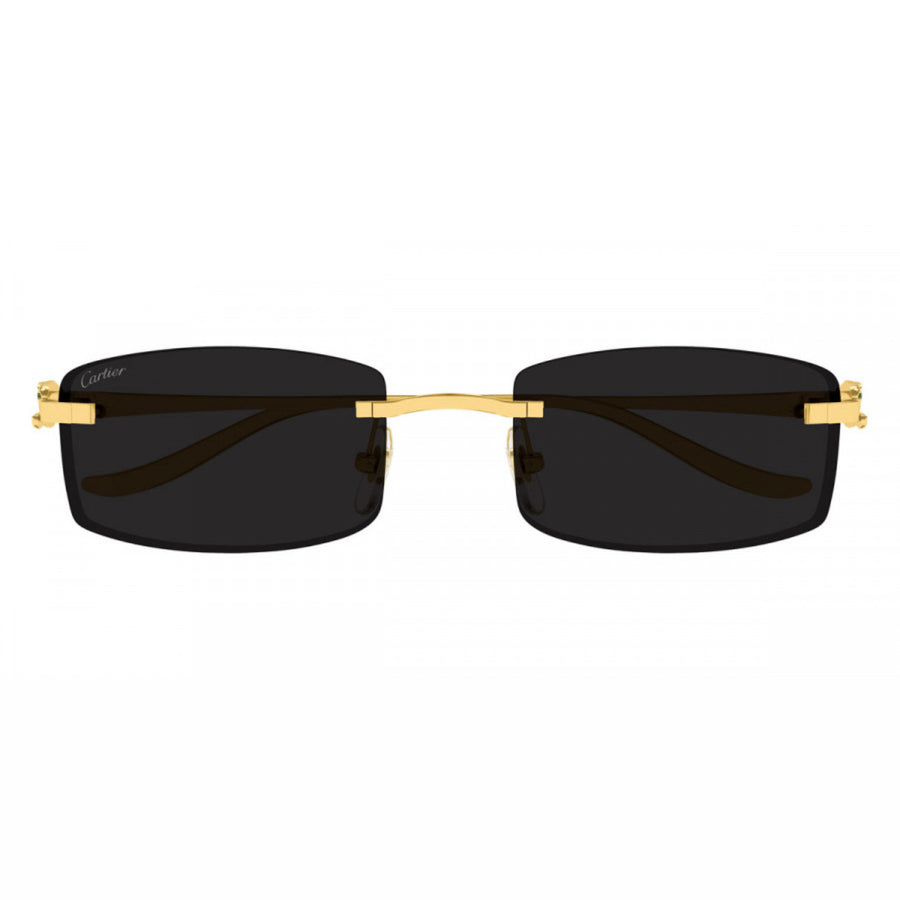 Cartier Black Gold Güneş Gözlüğü - Cartier gözlük - görsel 1 | ZAINI