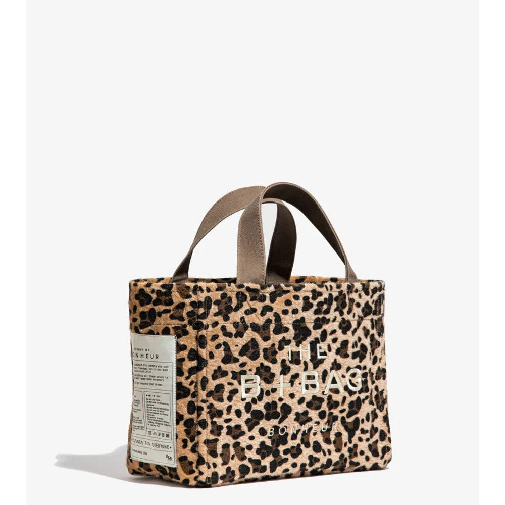 The B + Bag Bonheur Canvas Leopard - Bonheur çanta - görsel 3 | ZAINI