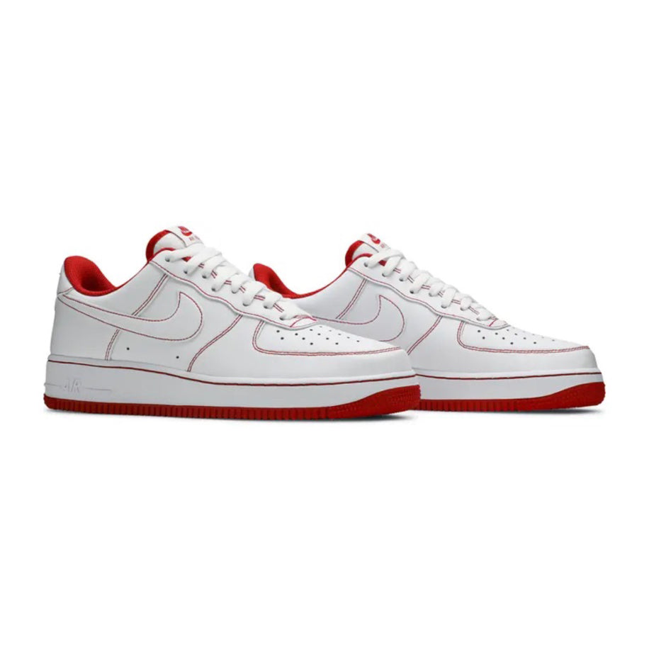 Nike Air Force 1 '07 'Contrast Stitch - White University Red' - Nike ayakkabı - görsel 3 | ZAINI