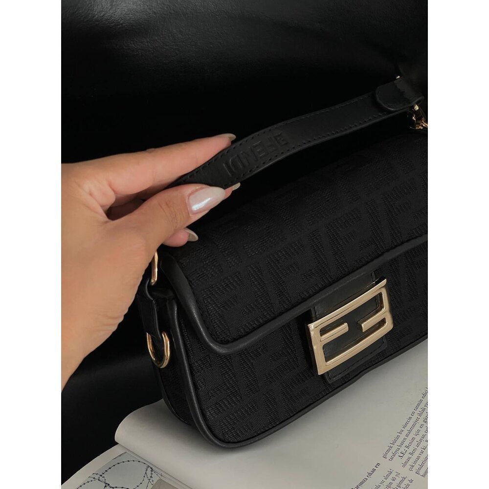 Fendi Baget Mini Bag Black - Fendi çanta - görsel 3 | ZAINI