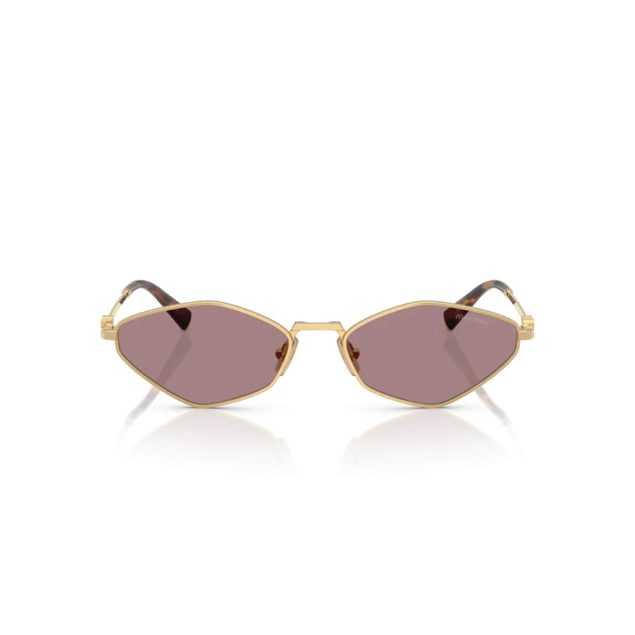 Miu Miu SMU 56ZS Brown Gold Gözlük - Miu Miu gözlük - görsel 1 | ZAINI