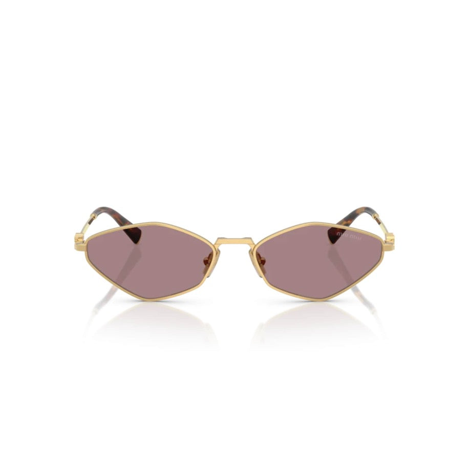 Miu Miu Brown Gold Güneş Gözlüğü - Miu Miu gözlük - görsel 2 | ZAINI