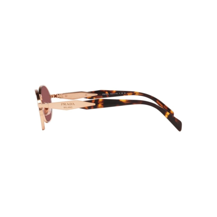 Prada PR 56ZS Soft Pink Leopard Güneş Gözlüğü - Prada gözlük - görsel 3 | ZAINI