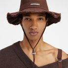 Jacquemus Bucket Hat Brown - Jacquemus çanta - görsel 3 | ZAINI