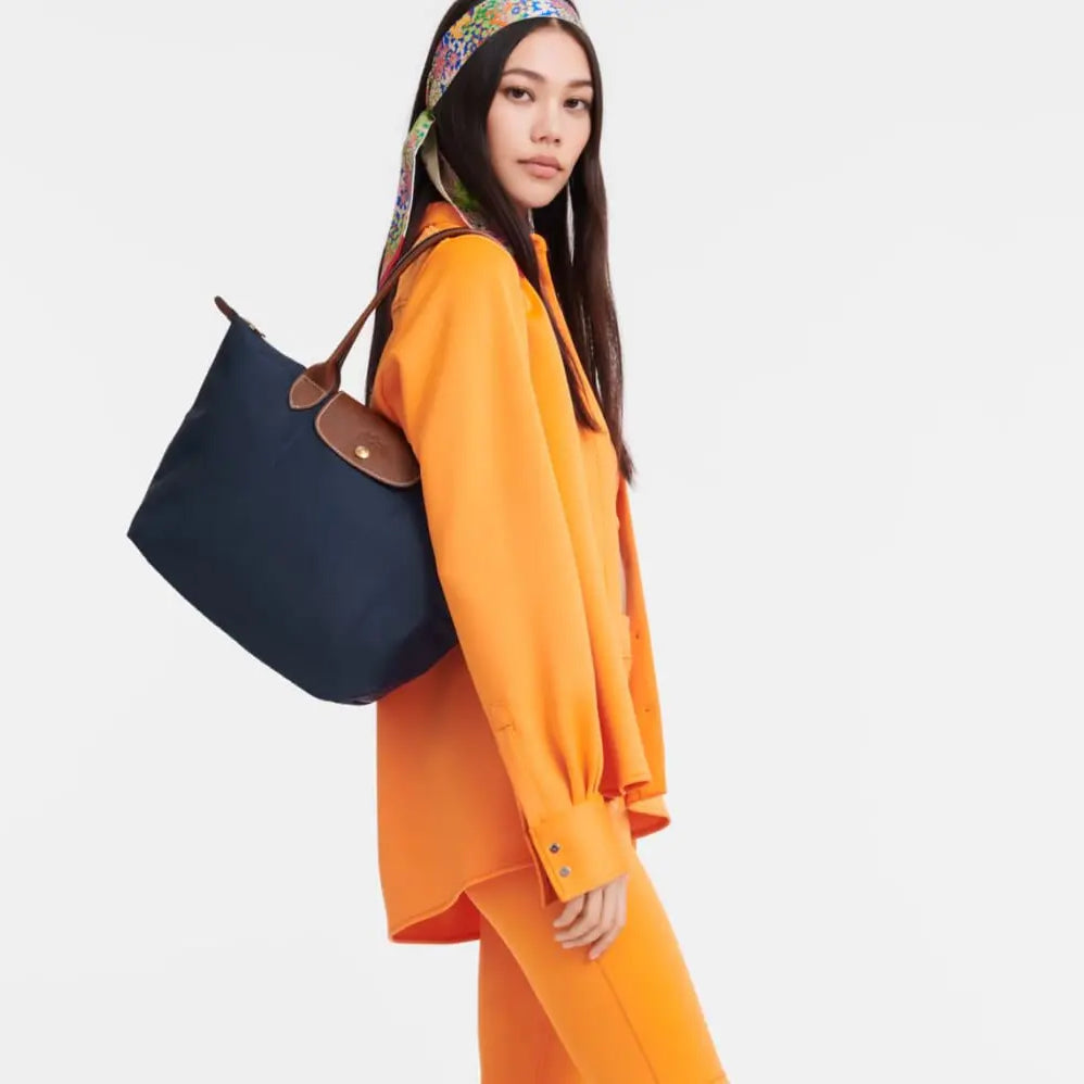 Longchamp La Pliage Large Navy - Longchamp çanta - görsel 4 | ZAINI