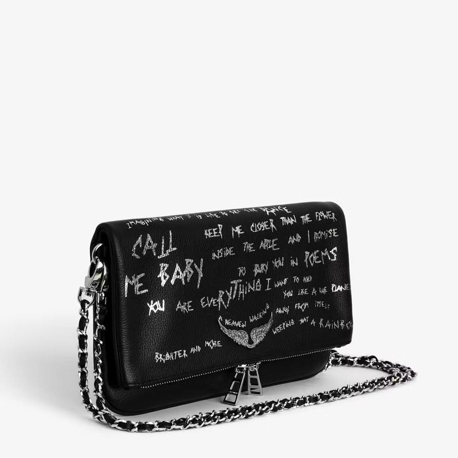 Zadig &amp; Voltaire Rock Grafitti Bag - Zadig & Voltaire çanta - görsel 3 | ZAINI