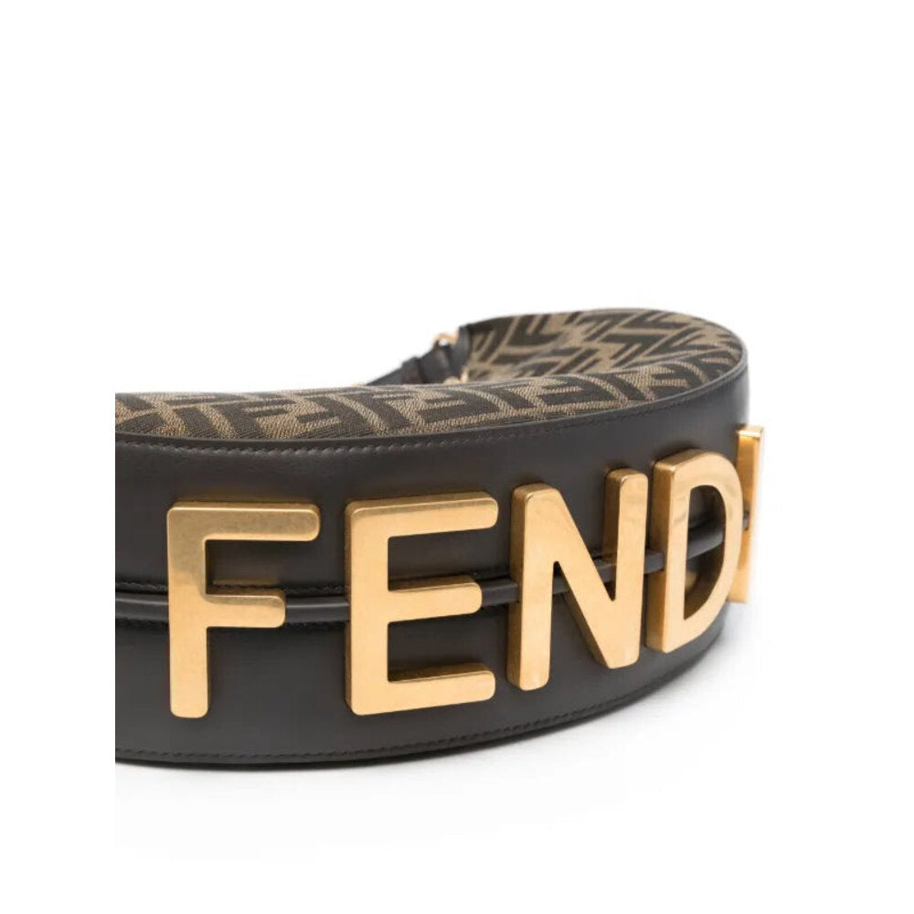 Fendi Fendigraphy Bag Brown Black - Fendi çanta - görsel 3 | ZAINI